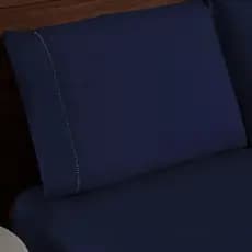 Jogo de Lençol 2 Peças SOLTEIRO 400 Fios Cama Box Ponto Palito Micropercal