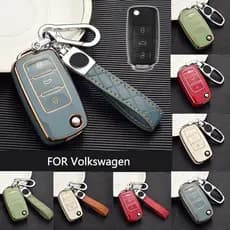 Capa Para Chave De Carro , Volkswagen VW Polo Tiguan Passat B5 B6 B7 Golf EOS 4 5 6 Scirocco Jetta MK4 MK6 Octavia Assen