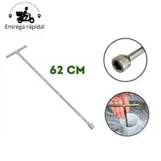 Chave T 10mm Longa 62cm para Maquina de Lavar Agitador Brastemp Electrolux CP