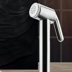3 Pcs Ducha Higiênica Para Banheiro Completa Luxo Inox núcleo da válvula de cobre 1,2m Chuveirinho Privada