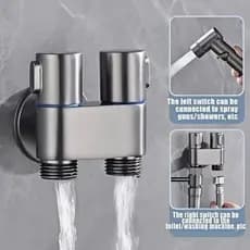 Mais Recente Kit De PulverizaçãO Soquete Kit De Banheiro Chuveiro Banheiro Dois Com Registro