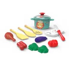 Kit Cozinha Infantil 12 Peças Panelinhas Comidinhas Faz De Conta