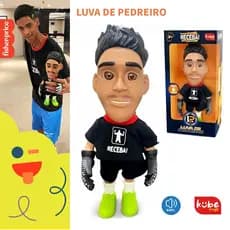 Boneco Luva De Pedreiro Com Som Receba O Cara Da Luva TikTok Futebol