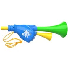 Corneta Torcedor Brasil Futebol Vuvuzela Barulhenta Meme Receba 35cm