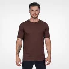 Camiseta Masculina Básica Unissex Paleta Terrosa Lisa 100% Algodão