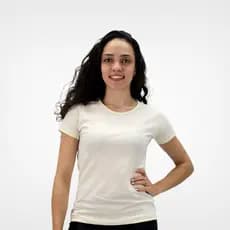 Camiseta Baby Look Feminina Básica Paleta Atemporal 100% Algodão