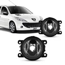 Par Farol Milha Universal Peugeot 207 2009 2010 2011 2012 2013