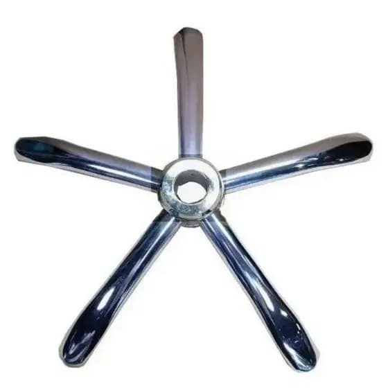 Base Estrela Universal 65cm x 65cm Cadeiras de Escritório Presidente Gamer Giratória Sem Rodinha