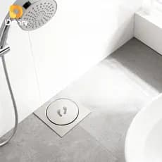 Ralo Click Inteligente Inox Anti Odor Banheiro Cozinha Piso 10x10 ou 15x15