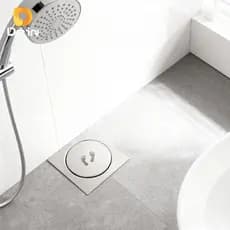 Ralo Click Inteligente Inox Veda Cheiro Banheiro Piso 10x10 ou 15x15