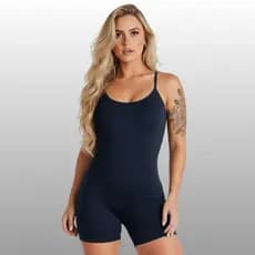 Macaquinho Fitness Feminino Esportivo Básico Alcinha Cruzada Academia Treino Musculação Corrida
