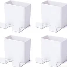 4 Pcs Suporte De Parede Para Telefone Com Controle Remoto / Plugue Para Casa Promo??O