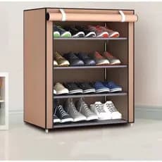 4 andares  Sapateira Organizadora Ou Guarda Roupa Dobrável Organizador De Organizador Desmontavel