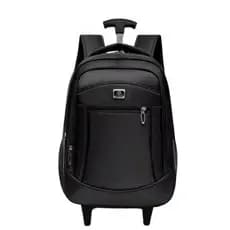 Mochila de Rodinha Carrinho Reforçada Executiva Notebook Escolar Feminina Masculina