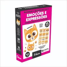 Brinquedo Das Emoções e Expressões Jogo Educativo Pedagógico Didático de Madeira