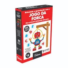Jogo Da Forca Educativo de madeira auxilia o Raciocínio da Criança