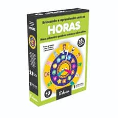 Horas Relógio Quebra-cabeça Madeira Educativo TDHA Pedagógico Infantil