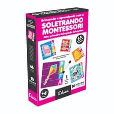 Soletrando Risca e Apaga Quebra Cabeça Educativo 66 peças Madeira Brinquedo Alfabetização 15 em 1