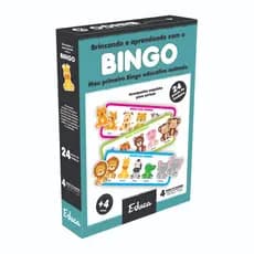 Bingo Dos Bichos Brinquedo Educativo E Pedagógico