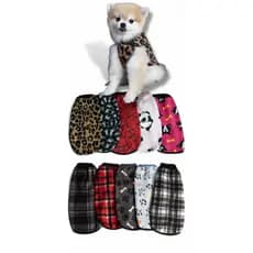 Kit 2 Roupas Cães e Gatos, Soft Inverno PET, Porte Pequeno Médio e Grande, Fêmea e Macho.