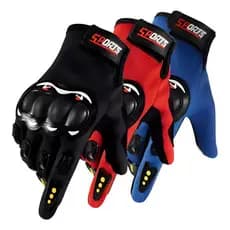 Luva Motoqueiro  Proteção Antiderrapante Motocross Bike
