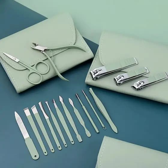 Kit de cortador de unhas para Manicure e Pedicure Conjunto de manicure Profissional