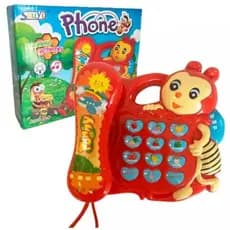 TELEFONE musical com luz e som ABELHA UNICORNIO animais TELEFONINHO piano didatico BB 12 TECLAS