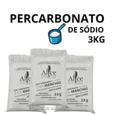 Percarbonato De Sódio 3kg Para Roupas Brancas e Coloridas!!!
