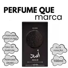 Perfume Asad Elixir Eau Parfum Masculino Original Intenso!!!