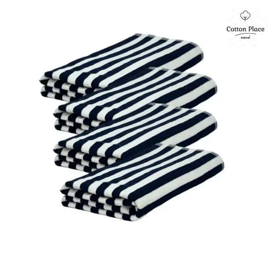 Kit com 4 Toalhas de Piscina/Praia Premium 86cmx160cm