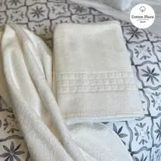 Toalha Banho Collection de Hotel Premium 70cmX140cm Cor Branca