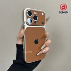 Capa De Couro Luxo Para iPhone 17 16 15 14 13 Pro Max Nova Telefone Elegante