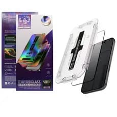 Película com Aplicador para iPhone Ultra HD 11 12 13 14 15 16 17