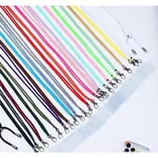Alça de Nylon TPU para Telefone Celular,Remendo de Crossbody Universal,Cordão Macio para Pendurar