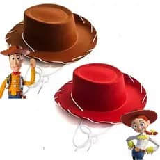Chapéu Toy Story Xerife Woody Jessie Vaqueiro Cowboy Festa