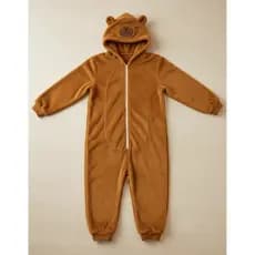 Pijama Kigurumi Capivara Macacão Infantil Fofinho Fantasia Dormir