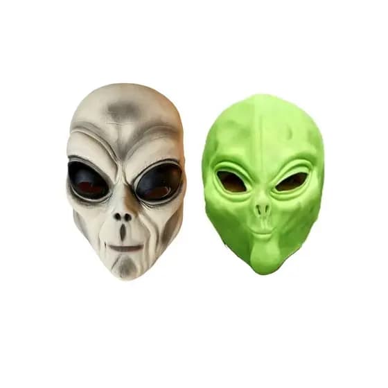 Máscara Alien Alienígena Et Látex Halloween Festa Fantasia