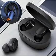 Fone De Ouvido Sem Fio E6s Bluetooth 5.0 Tws Microfone Gamer Esportes Academia Corrida Caminhada