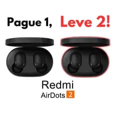 Kit com 2x Fones Bluetooh ADots2- Fone Sem Fio Gamer Esporte Fitness e Academia
