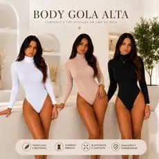 Body Feminino Coolant Premium Manga Longa  Inverno
