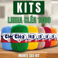 KITs Linha Cléa 1000 Circulo - Cores Lisas e Mescladas