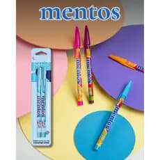 kit Canetas esferográficas Compactor Mentos- Escolha o sabor