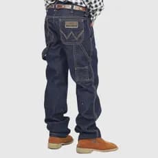Calça Jeans Infantil Masculino Carpinteiro Country Durável Confortável Premium