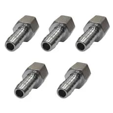 Espigão Fixo Femea 1/4 Mangueira 5/16 Ar Comprimido 5 Und