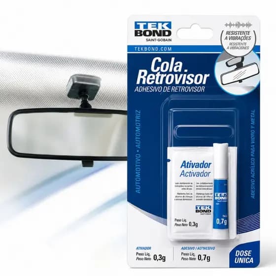 Cola Retrovisor Dose Unica Tekbond