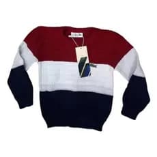 Blusa de Lã Suéter Infantil e Juvenil de Menino