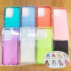 Capa Acrilico Colorido Samsung S26/S26 PLUS/S26 ULTRA Capinha Transparente Space Anti-Amarela  Anti Pacto