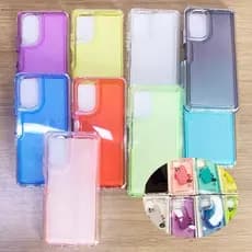 Capa Acrílico Colorido Motorola Edge 60/Edge 60 Fusion/Edge 60 Pro Capinha Anti Impacto Protetora
