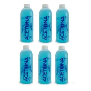 Kit C/6 Monaly Removedor Acetona Musa 500ml Cada