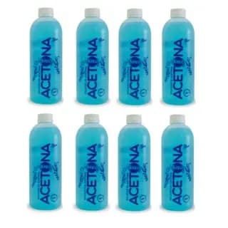 Kit 8 Removedor a Base de Acetona Monaly Blue 500ML Musa